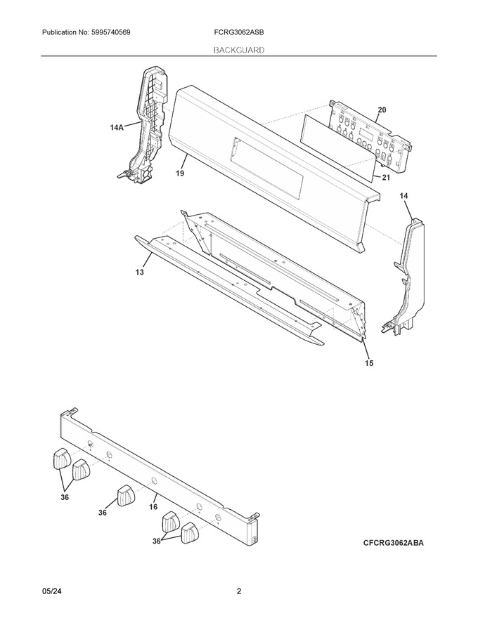 Diagram for FCRG3062ASB