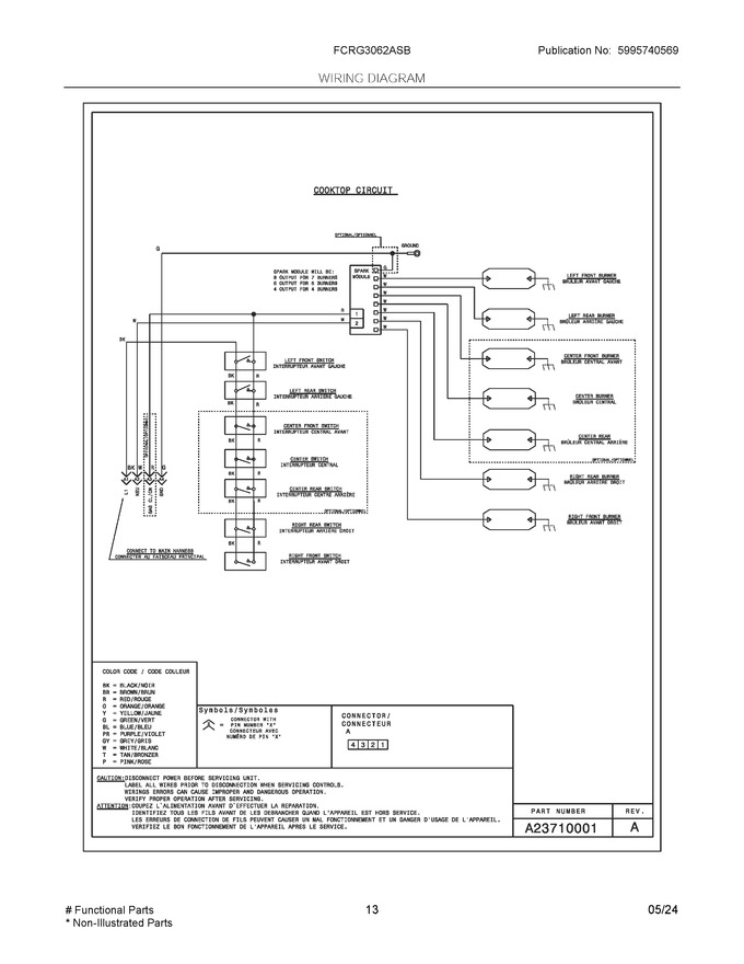 Diagram for FCRG3062ASB
