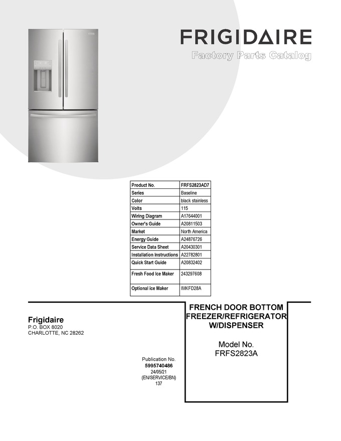 Diagram for FRFS2823AD7