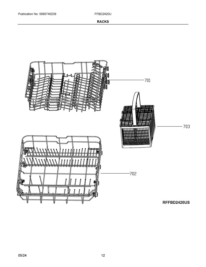 Diagram for FFBD2420UW0A