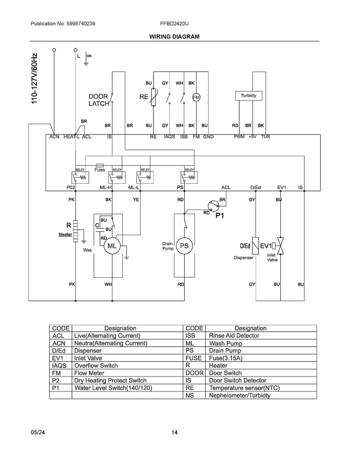 Diagram for FFBD2420UW0A