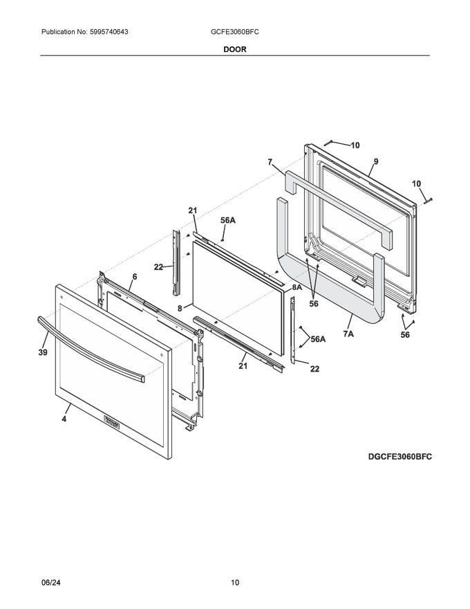 Diagram for GCFE3060BFC