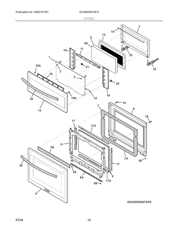 Diagram for GCWM3067AFD