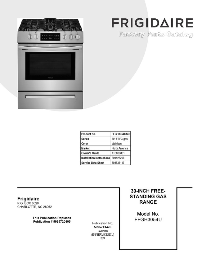 Diagram for FFGH3054USC
