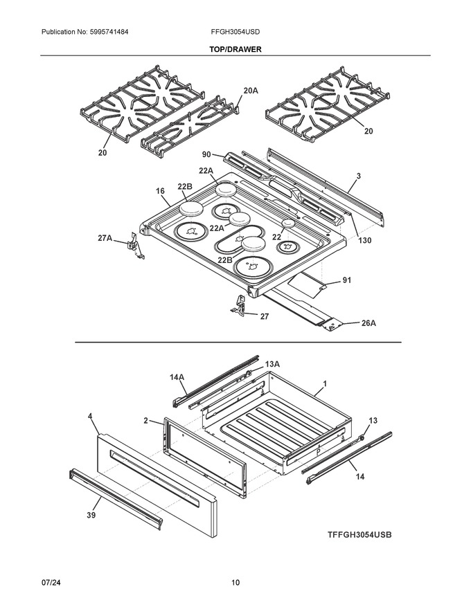 Diagram for FFGH3054USD