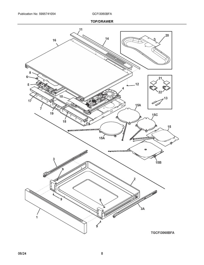 Diagram for GCFI3060BFA