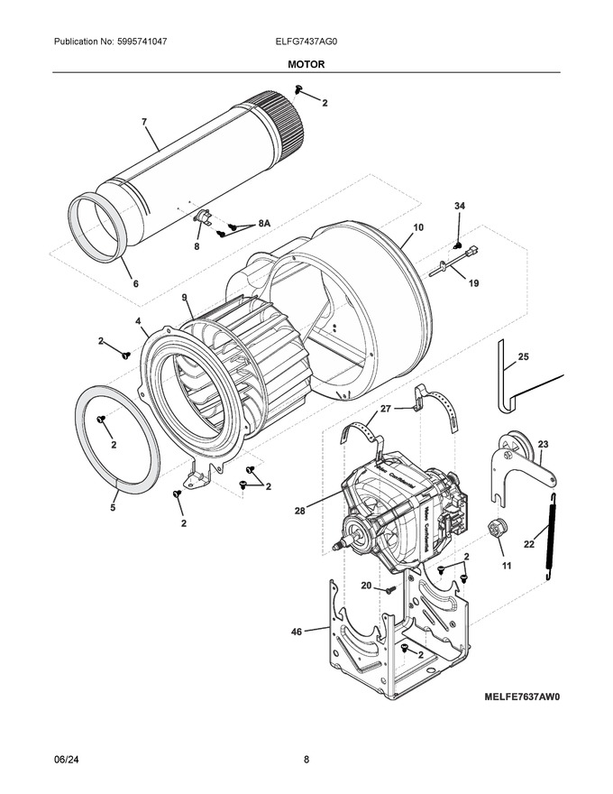 Diagram for ELFG7437AG0
