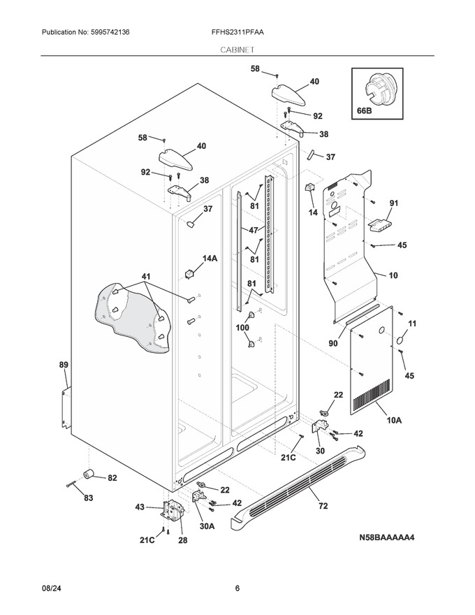 Diagram for FFHS2311PFAA