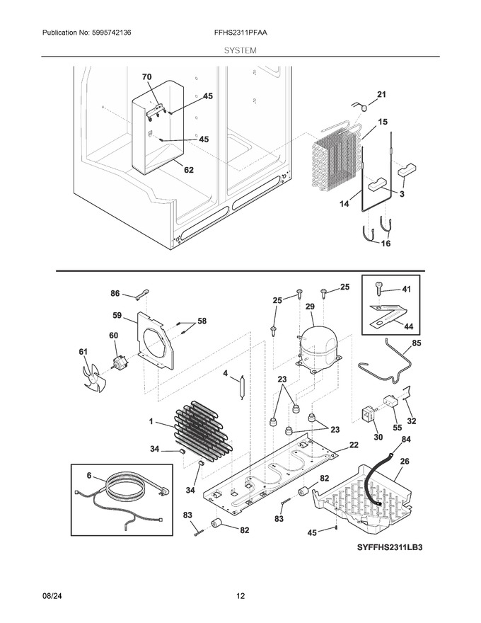 Diagram for FFHS2311PFAA