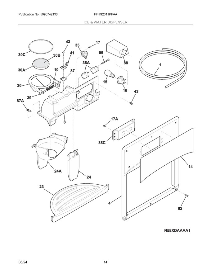 Diagram for FFHS2311PFAA