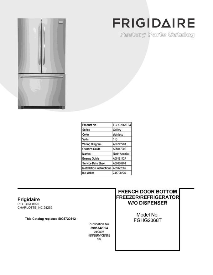 Diagram for FGHG2368TF4