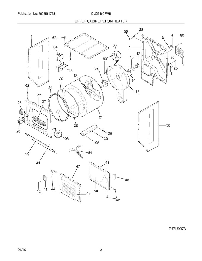Diagram for CLCG500FW5
