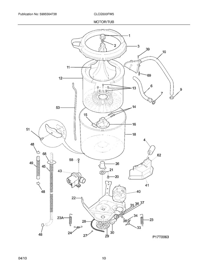 Diagram for CLCG500FW5