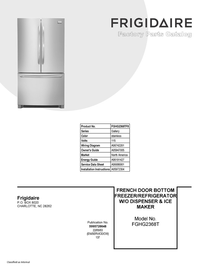 Diagram for FGHG2368TF8