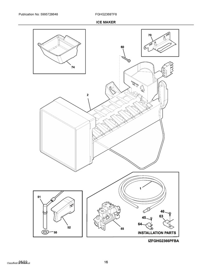 Diagram for FGHG2368TF8