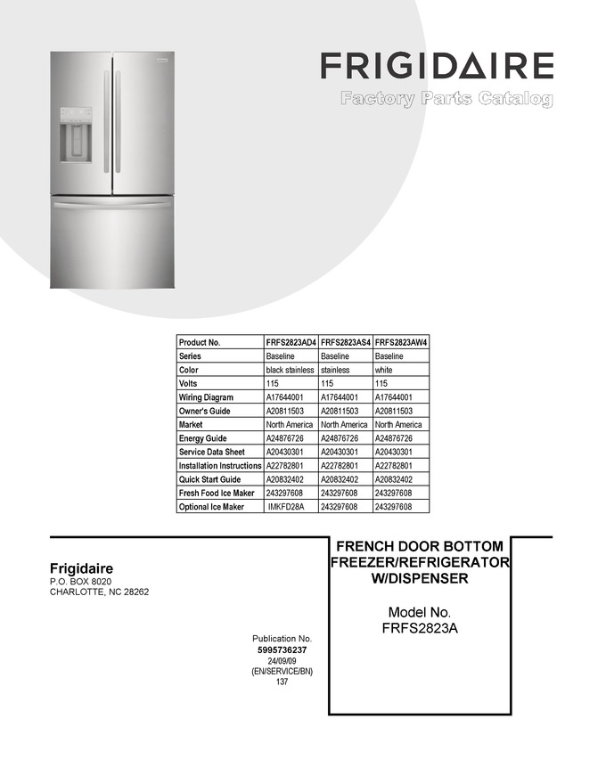 Diagram for FRFS2823AW4