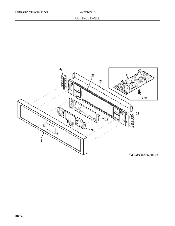 Diagram for GCWM2767ADF