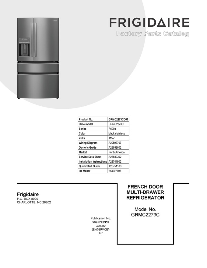 Diagram for GRMC2273CD01