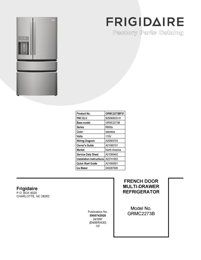 Diagram for GRMC2273BF01