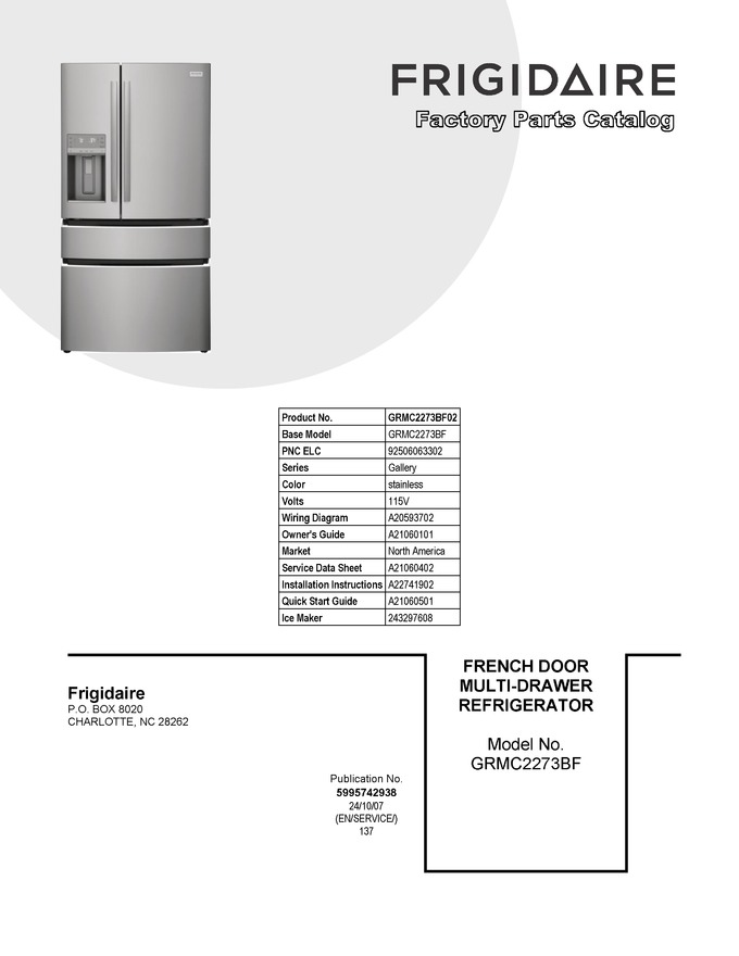 Diagram for GRMC2273BF02