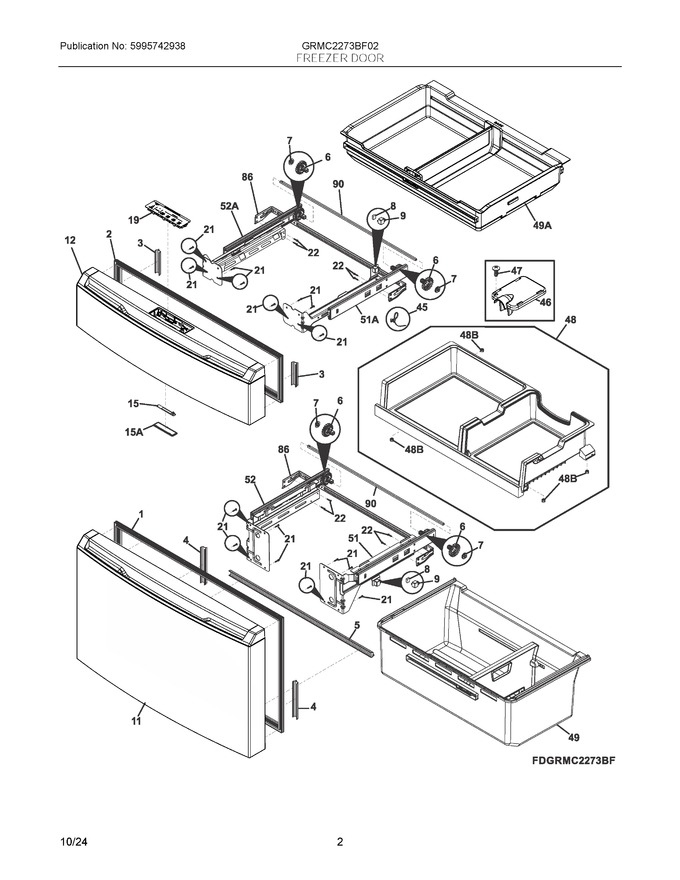 Diagram for GRMC2273BF02