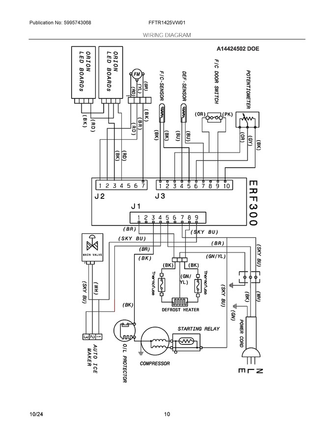 Diagram for FFTR1425VW01