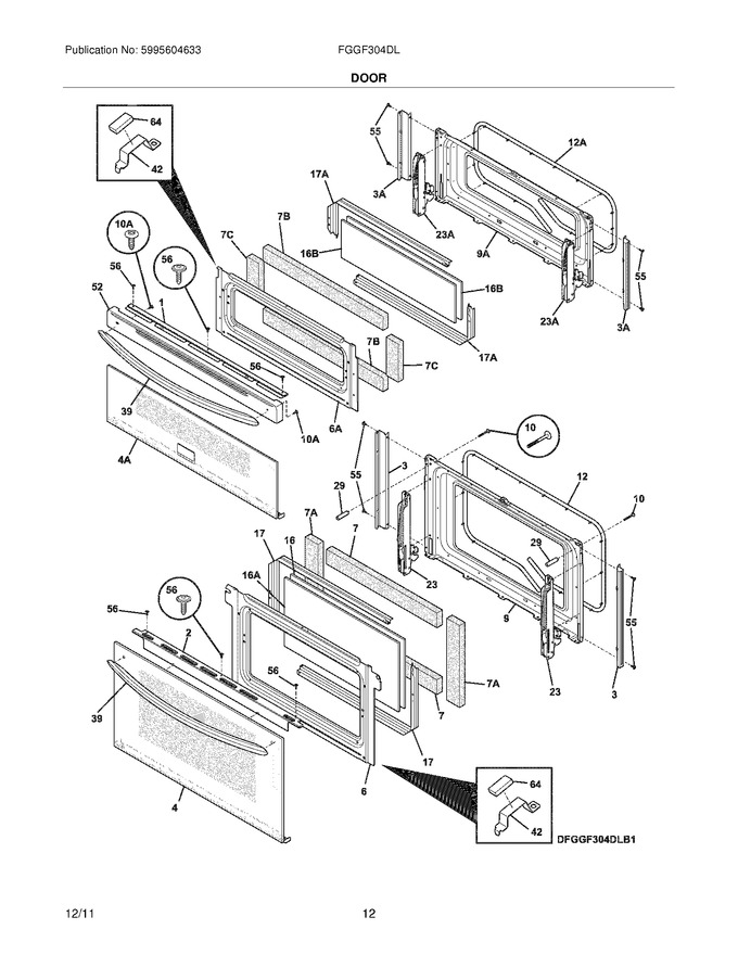 Diagram for FGGF304DLW3