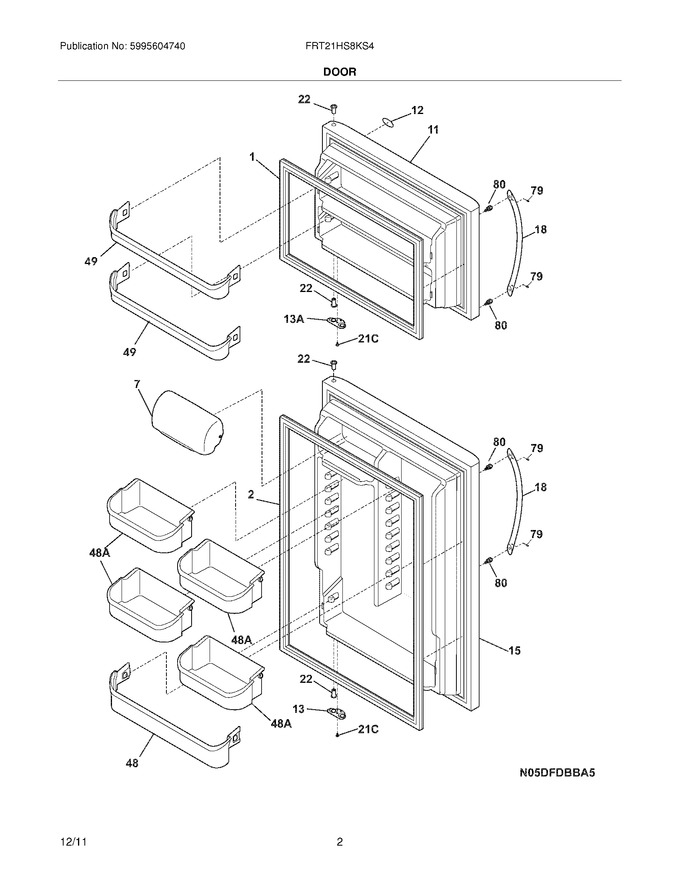 Diagram for FRT21HS8KS4
