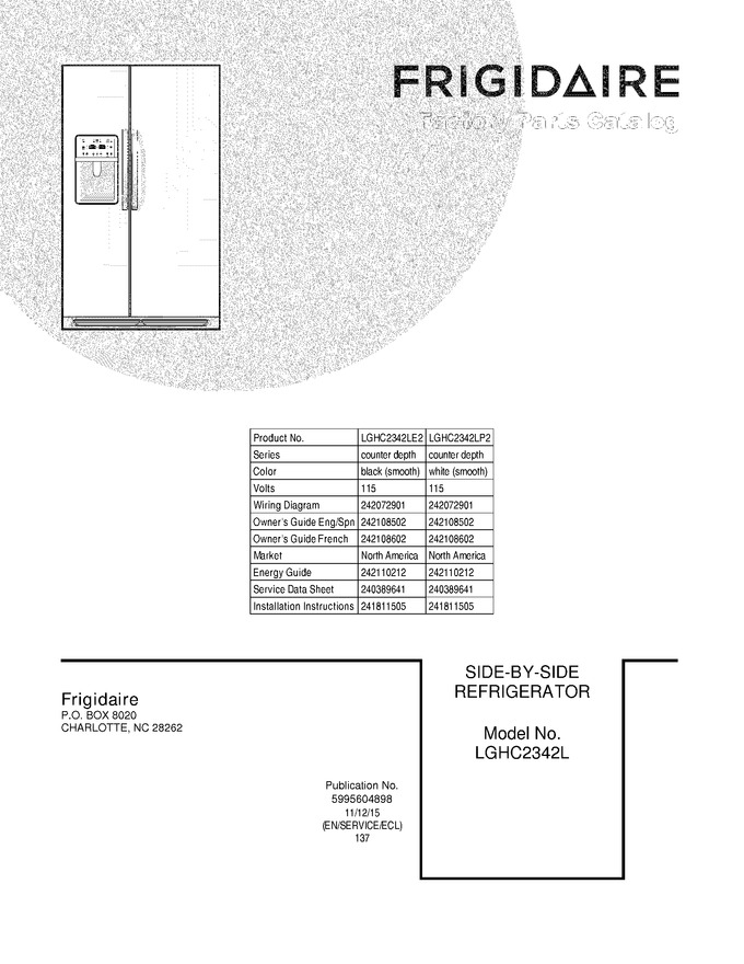 Diagram for LGHC2342LP2