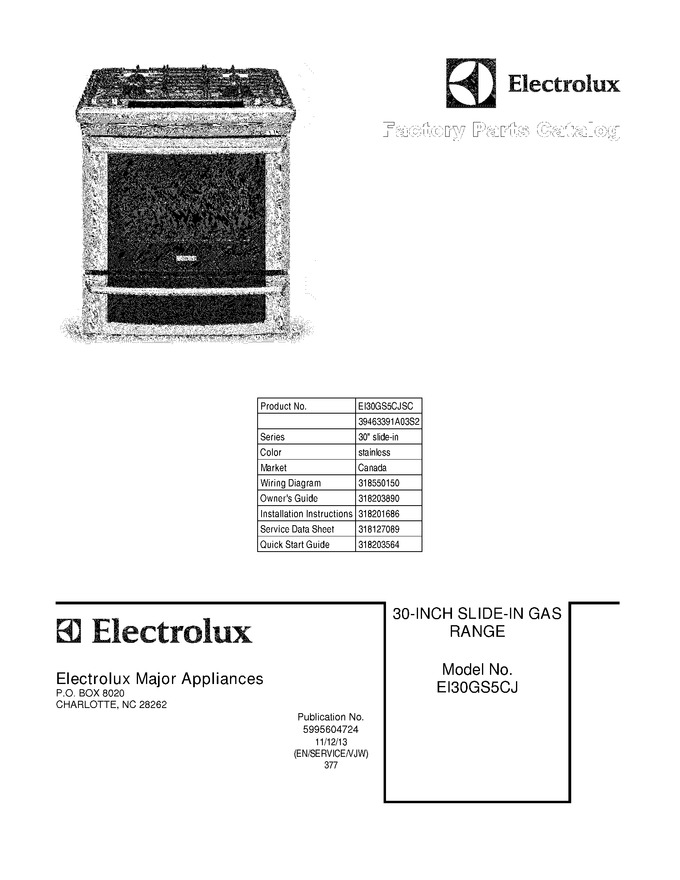 Diagram for EI30GS5CJSC