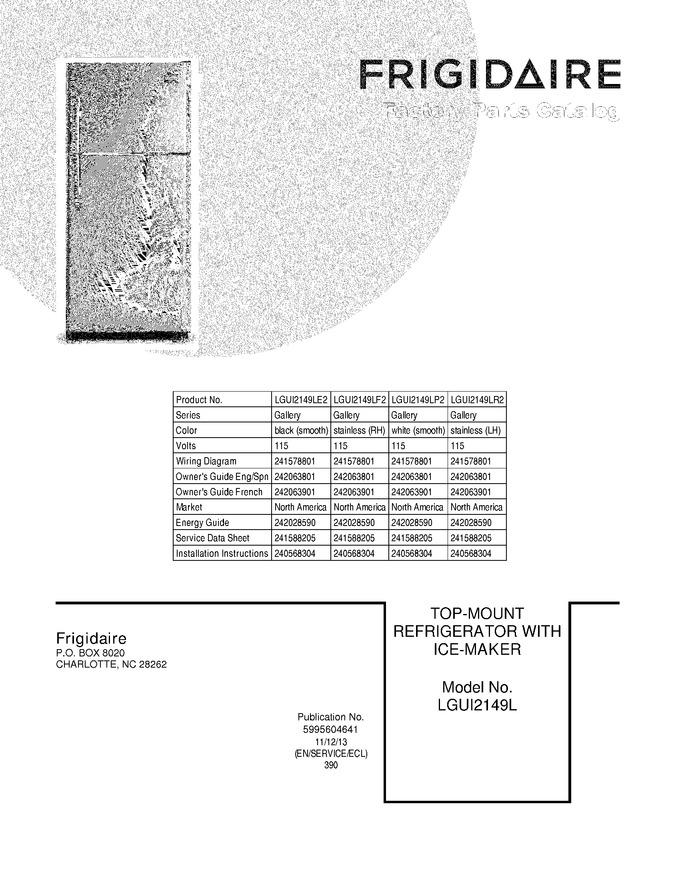 Diagram for LGUI2149LE2