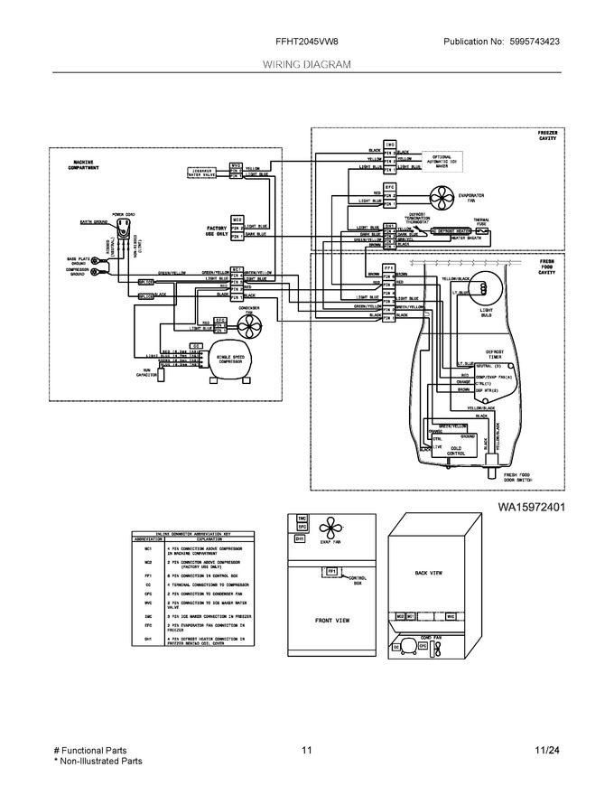 Diagram for FFHT2045VW8