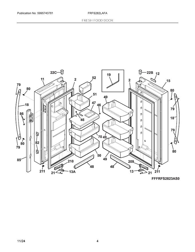 Diagram for FRFS282LAFA