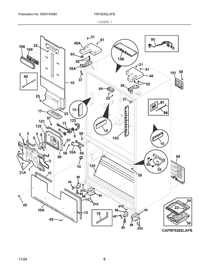Diagram for FRFS282LAFB