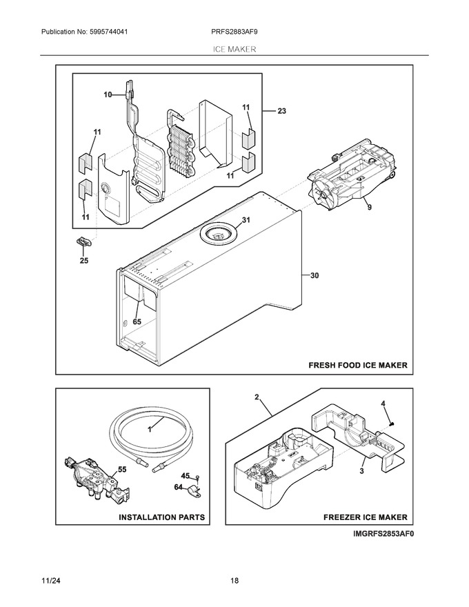 Diagram for PRFS2883AF9
