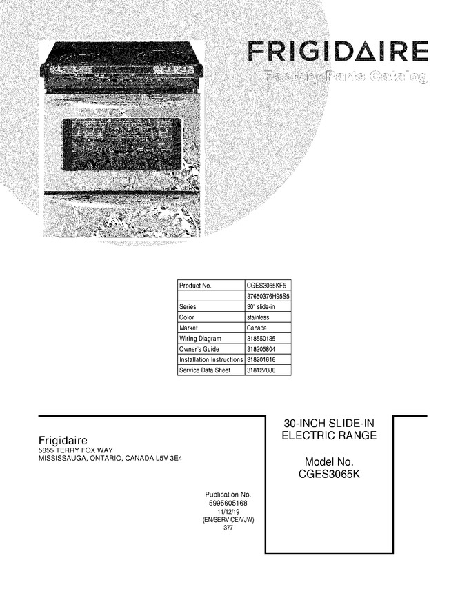 Diagram for CGES3065KF5