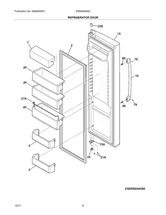 Diagram for EW26SS65GS2