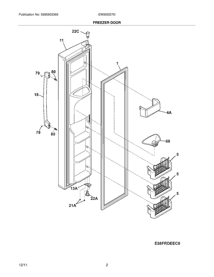 Diagram for EW26SS70IW0