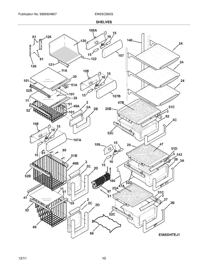 Diagram for EW23CS65GW3