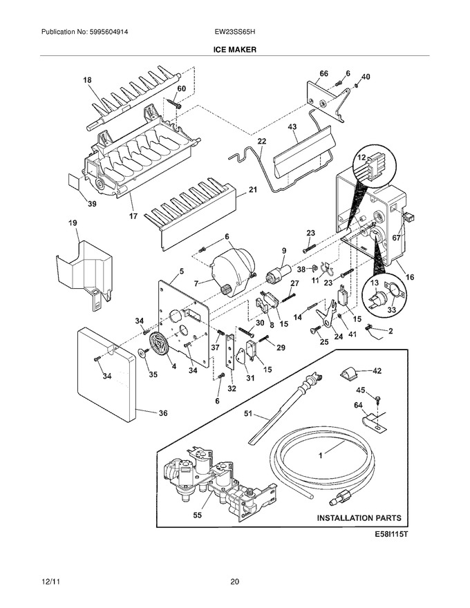 Diagram for EW23SS65HW1