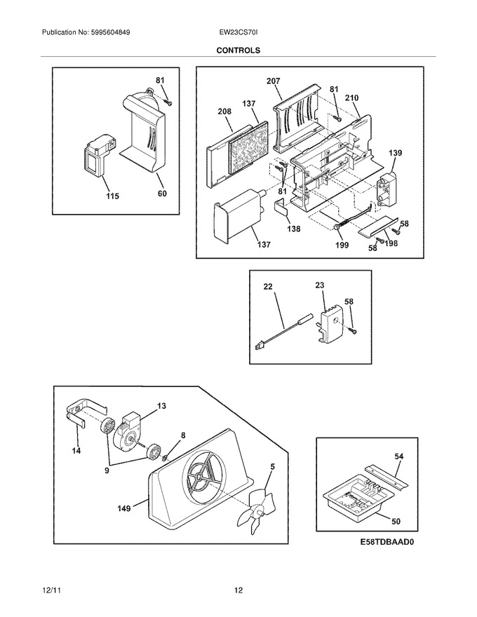 Diagram for EW23CS70IW0