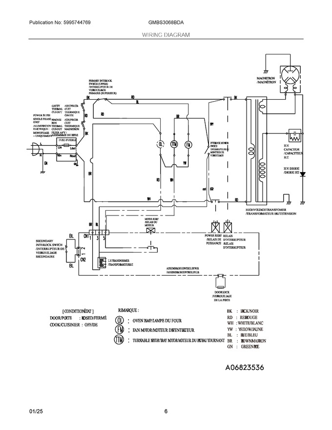 Diagram for GMBS3068BDA