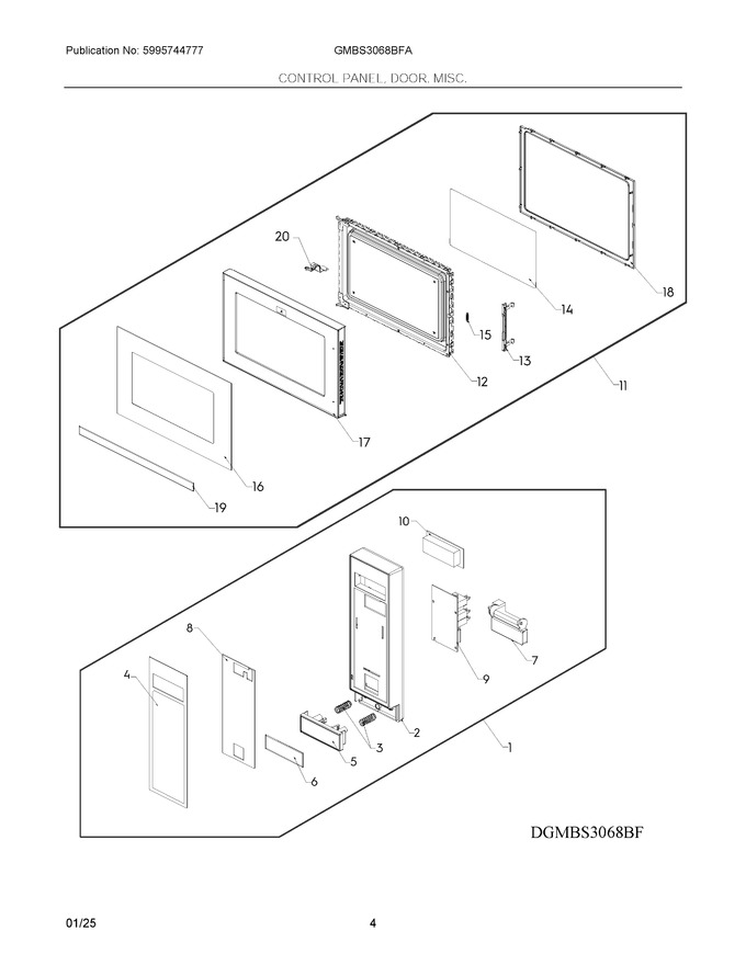 Diagram for GMBS3068BFA