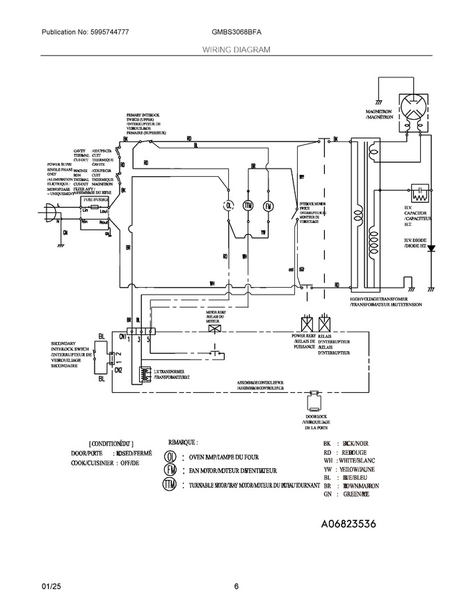 Diagram for GMBS3068BFA