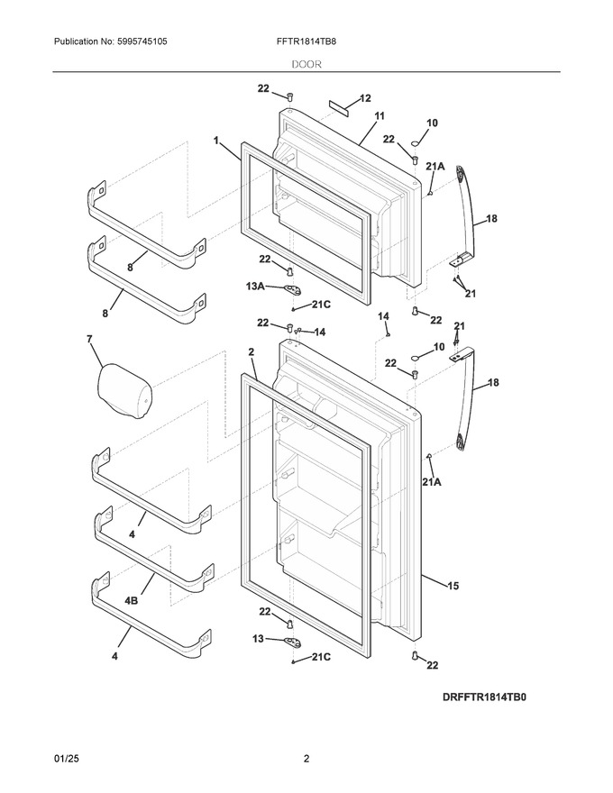 Diagram for FFTR1814TB8