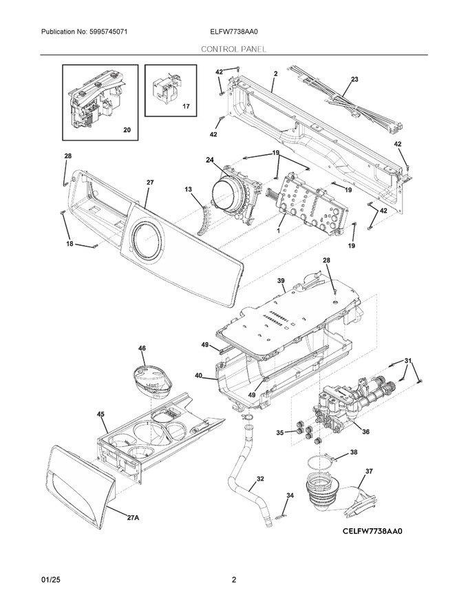 Diagram for ELFW7738AA0