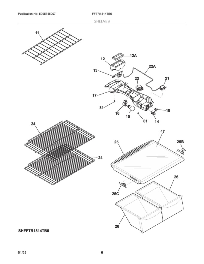 Diagram for FFTR1814TB6