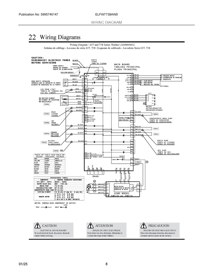 Diagram for ELFW7738AW0