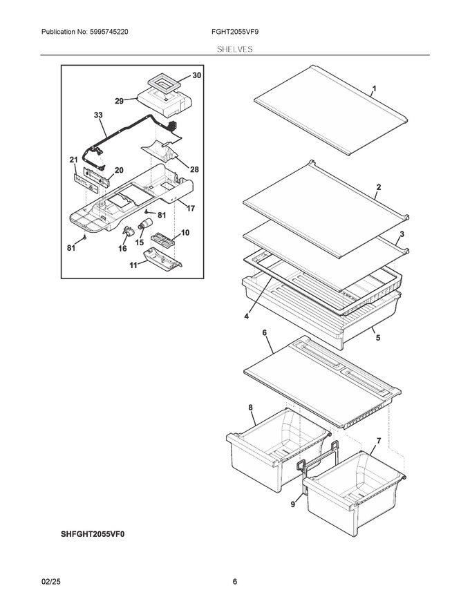 Diagram for FGHT2055VF9