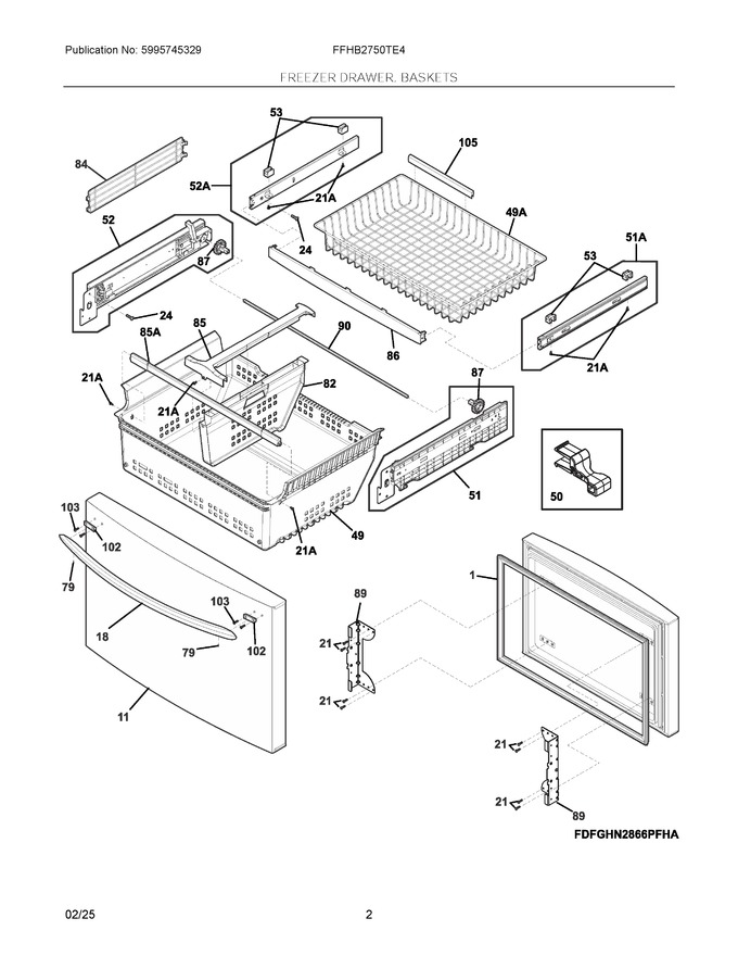 Diagram for FFHB2750TE4